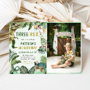 Search for dinosaur 3rd birthday invitations Dinomite party