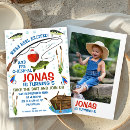 Search for fishing birthday invitations Reel excited birthday