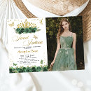 Search for green gold sweet sixteen birthday Quinceañera