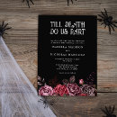 Search for purple gothic wedding invitations Fall