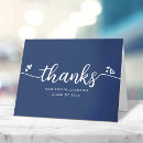 Search for blue graduation thank you cards High school or college