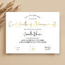 Search for achievement awards Certificate of completion