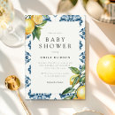 Search for italian baby shower invitations Lemon