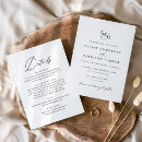 Search for details wedding invitations Calligraphy script