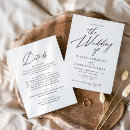 Search for details wedding invitations Calligraphy script