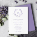 Search for lavender wedding invitations Wildflower