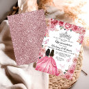 Search for double quinceanera invitations 15th birthday party