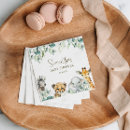 Search for animal napkins Wild one