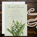 Search for lily of the valley invitations Elegant