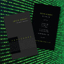 Search for software engineer business cards Programmer