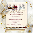 Search for music bridal shower invitations Vintage