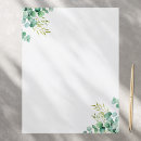 Search for watercolor stationery paper Botanical