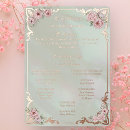 Search for gold foil wedding programs Elegant