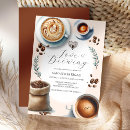 Search for love is brewing invitations Brown