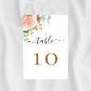 Search for rose gold table cards Blush pink