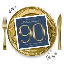 Search for navy and gold napkins Adult birthday