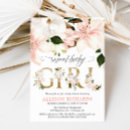 Search for lace invitations Blush pink