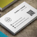 Search for retail business cards Qr code
