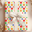 Search for polka dots wrapping paper Birthday