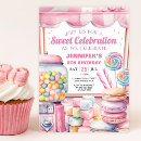 Search for rainbow lollipop invitations Colorful