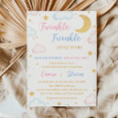 Search for twinkle twinkle little star gender reveal invitations Galaxy