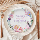 Search for fairy paper plates Girl 1st birthday