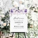 Search for purple wedding signs Lavender