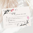 Search for retro wedding rsvp cards Modern