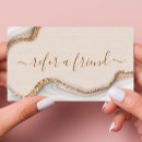 Search for refer a friend business cards Glitter