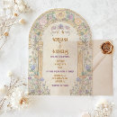 Search for art nouveau wedding invitations Watercolor