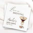 Search for martini napkins Brown