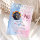 Search for race car baby pregnancy invitations Watercolor