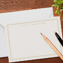 Search for gold border note cards Simple