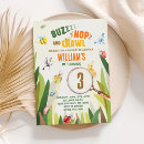 Search for insect birthday invitations Watercolor