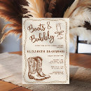 Search for boots and bubbly Country bridal shower