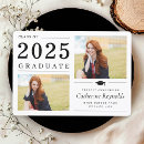 Search for simple graduation announcement cards College university grad