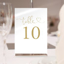 Search for rehearsal dinner table cards Gold