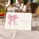 Search for pink place cards Coquette