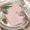 Search for flamingo bridal shower invitations Luau