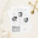 Search for miracle baby invitations Newborn