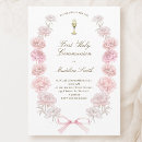 Search for vintage first communion invitations Catholic