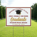 Search for graduation signs Class of 2025