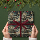 Search for village christmas wrapping paper Trendy