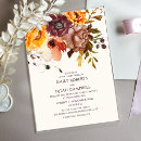Search for brown and cream wedding invitations Floral