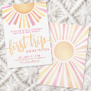 Search for boho 1st birthday invitations Girl