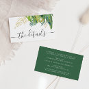 Search for tree planting invitations Exotic watercolor palm leaves