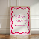 Search for thank you for coming signs Pink