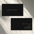 Search for luxury black and gold business cards Minimalist
