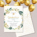 Search for dinner graduation invitations Gold