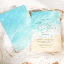 Search for beach bridal shower invitations Coastal